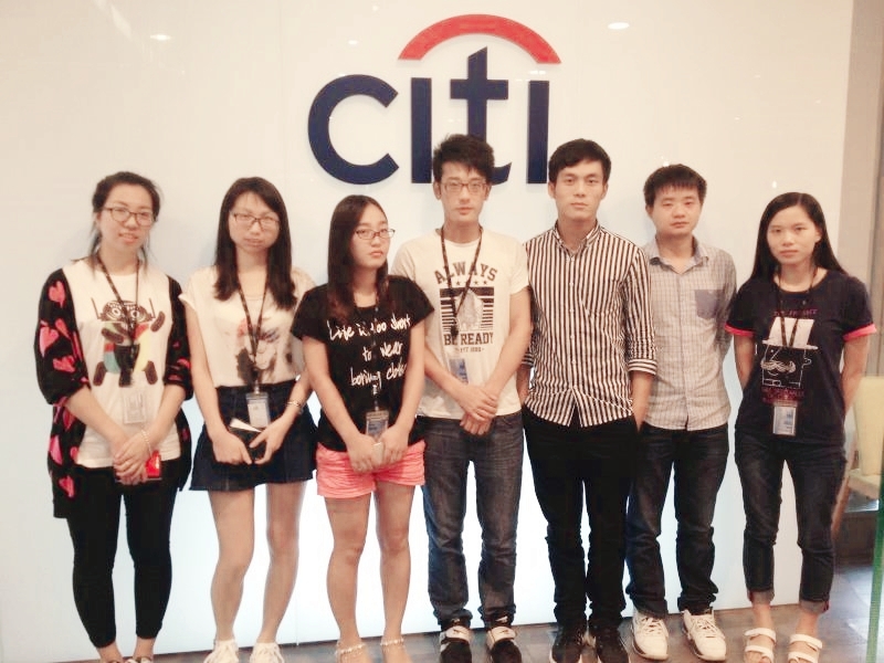 从课堂出发，走进Citibank。